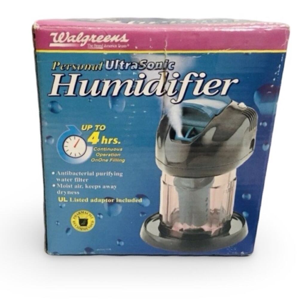 Walgreens Compact Personal Ultra Sonic Humidifier